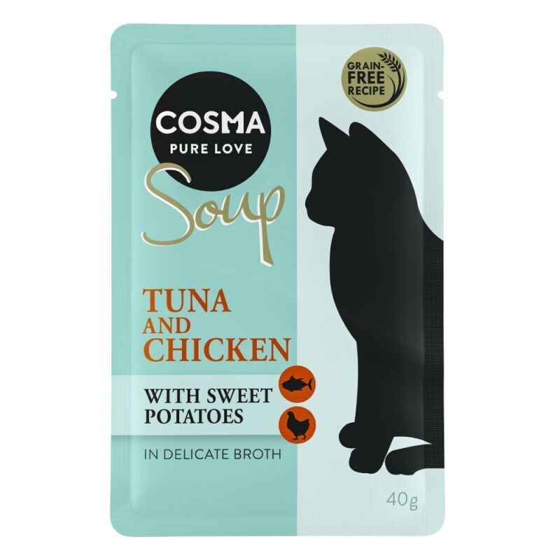 Cosma • Soup • in Delicate Broth • Tuna and Chicken with Sweet Potatoes