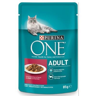 Purina • ONE • Bifensis • Adult • mit Rind und Karotten