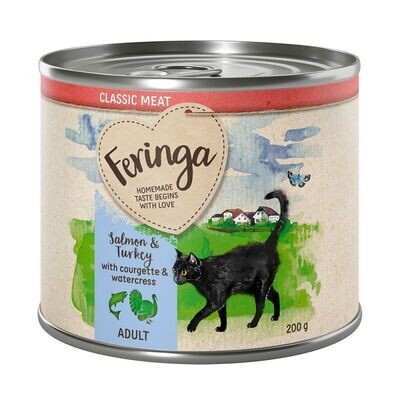 Feringa • Classic Meat • Salmon &amp; Turkey with Zucchini &amp; Watercress