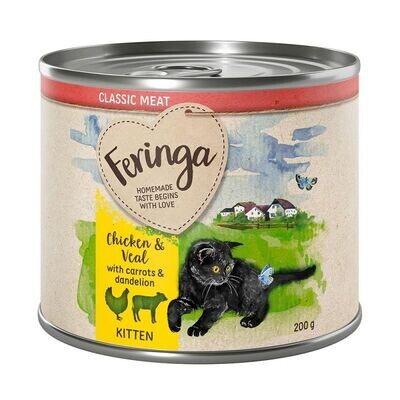 Feringa • Classic Meat • Chicken &amp; Veal with Carrots &amp; Dandelion • Kitten