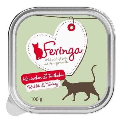 Feringa • Classic Meat • Kaninchen und Truthahn mit Sanddorn und Katzenminze