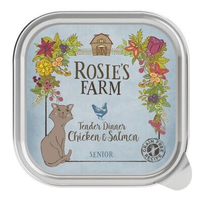 Rosie&#39;s Farm • Tender Dinner • Chicken &amp; Salmon • Senior