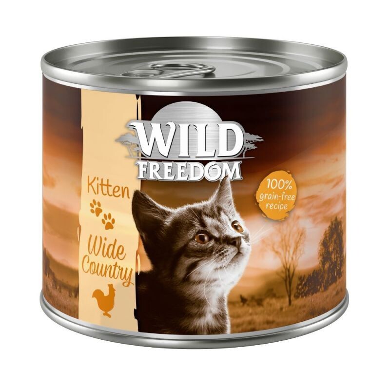 Wild Freedom • Wide Country • Veal & Chicken • Kitten