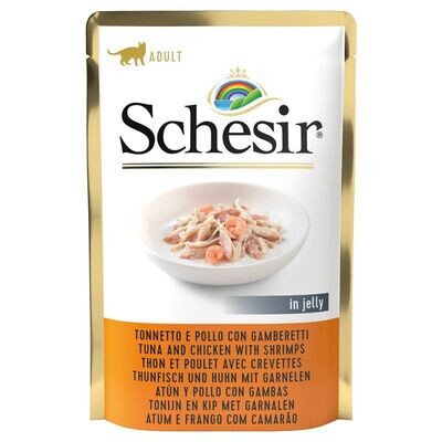 Schesir • in Gelee • Thunfisch mit Huhn und Garnele