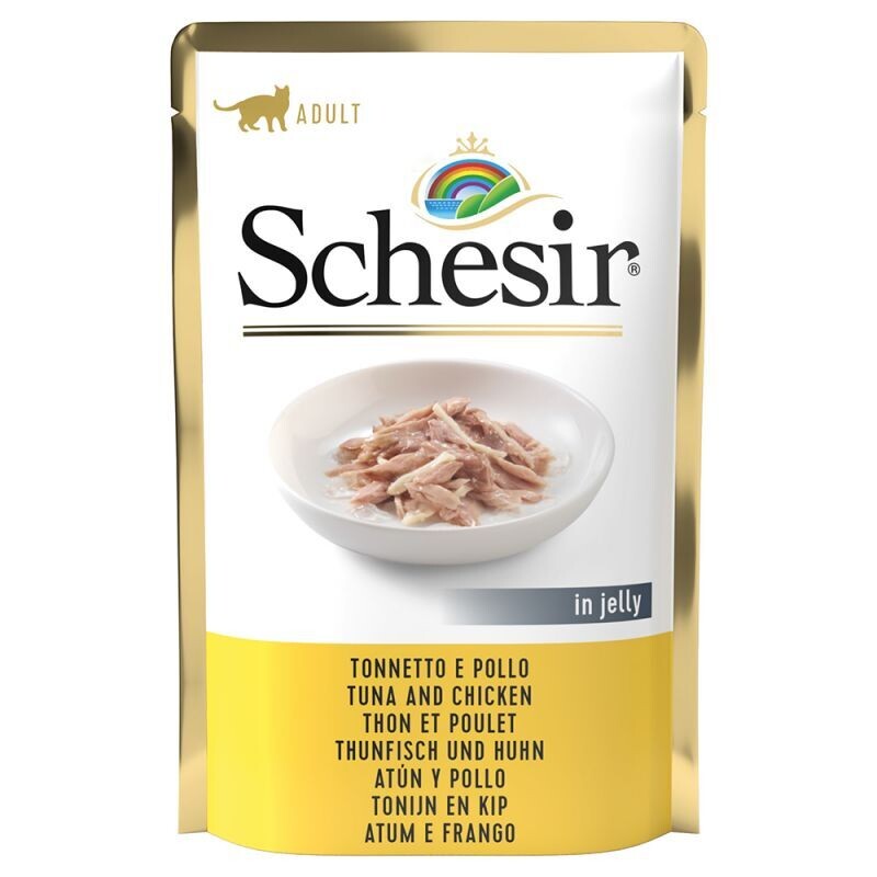 Schesir • in Gelee • Thunfisch und Huhn