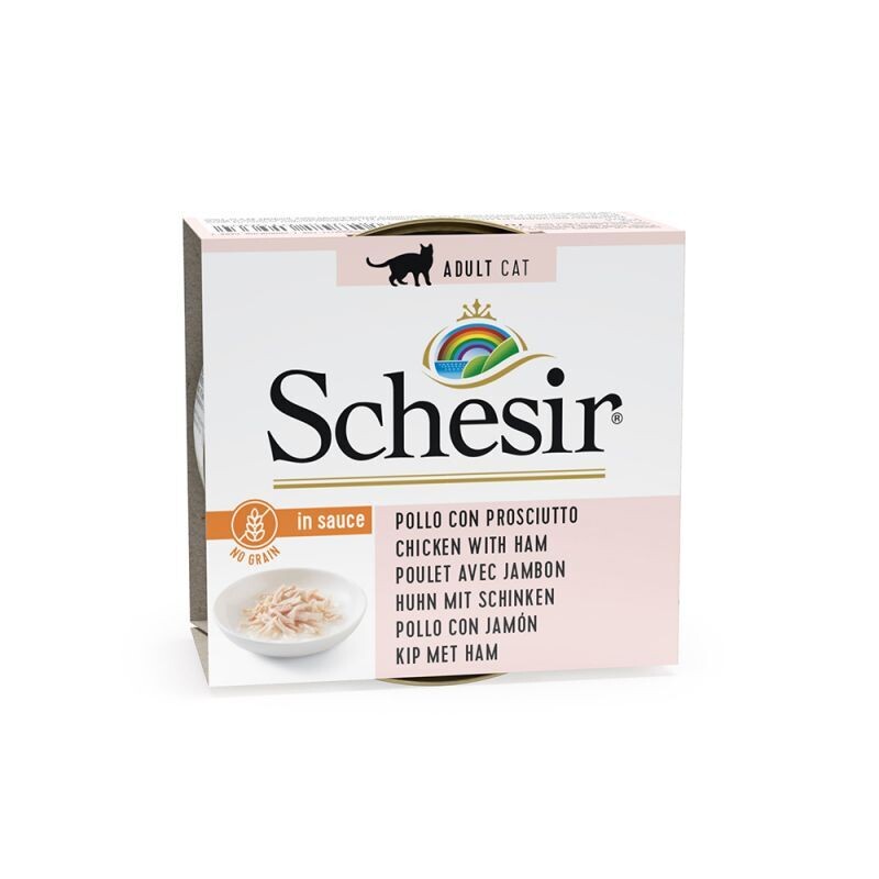 Schesir • in Sauce • Huhn mit Schinken