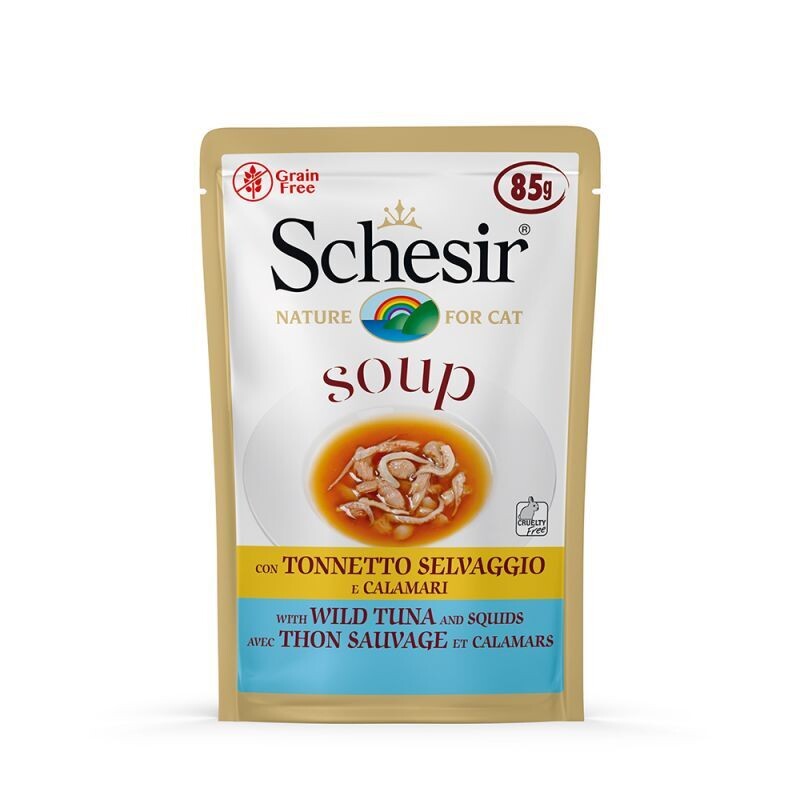 Schesir • Soup • Wilder Thunfisch & Tintenfisch