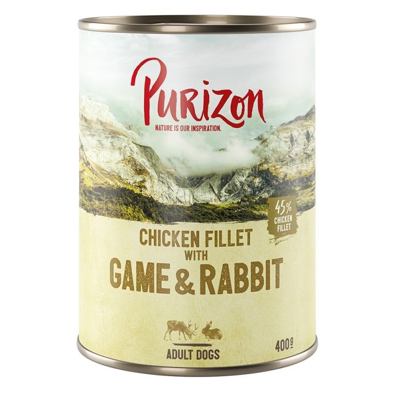 Purizon • Game & Rabbit with Pumpkin & Lingonberry
