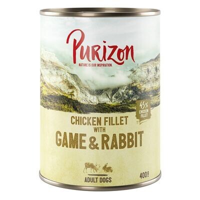 Purizon • Game &amp; Rabbit with Pumpkin &amp; Lingonberry