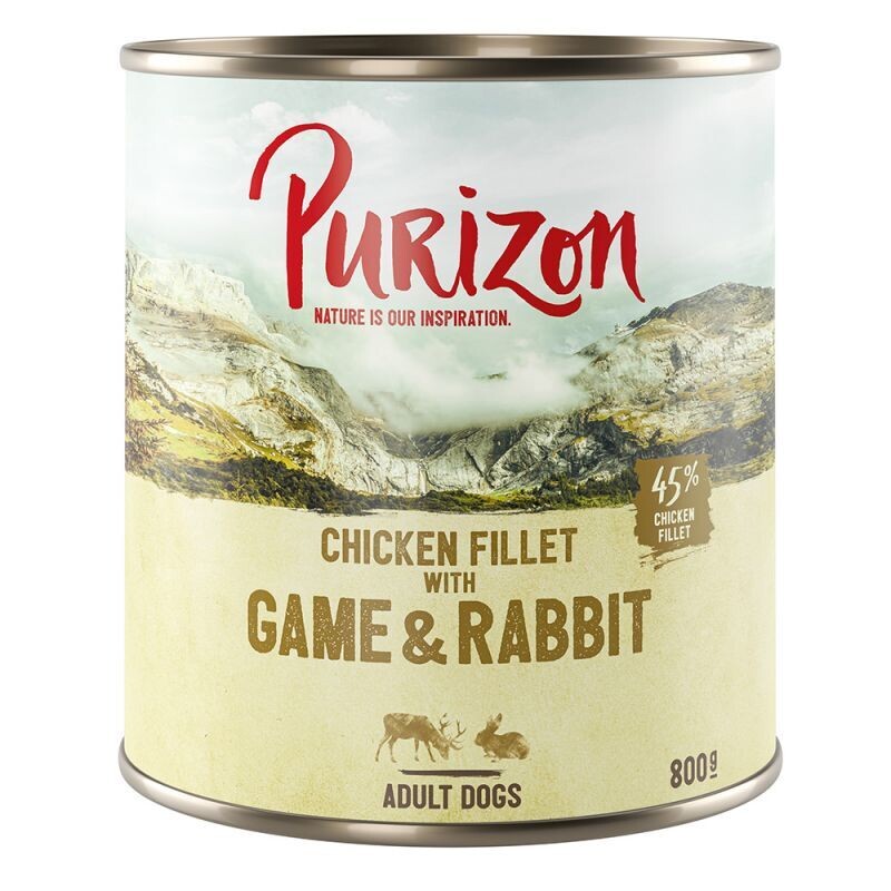 Purizon • Game &amp; Rabbit with Pumpkin &amp; Lingonberry