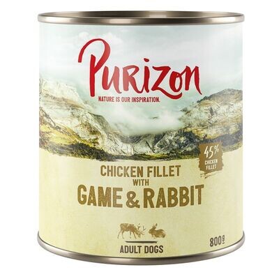 Purizon • Game &amp; Rabbit with Pumpkin &amp; Lingonberry