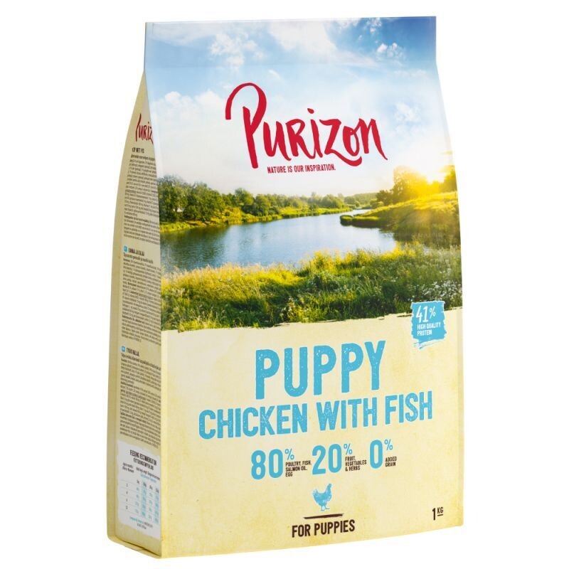 Purizon • Grain-free • Chicken with Fish • Puppy