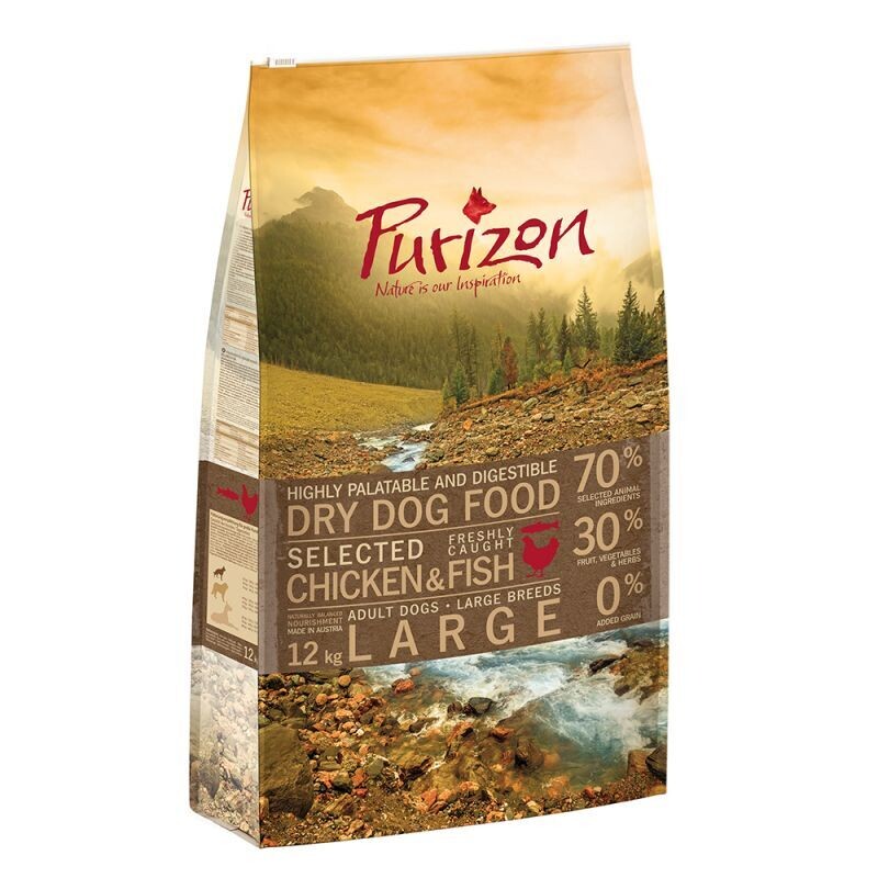 Purizon • Large • Grain-free • Chicken with Fish