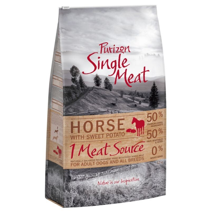 Purizon • Single Meat • Grain-free • Horse with Sweet Potato