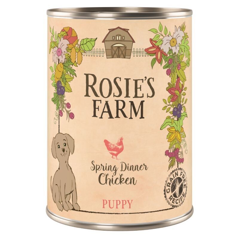 Rosie's Farm • Spring Dinner • Chicken • Puppy