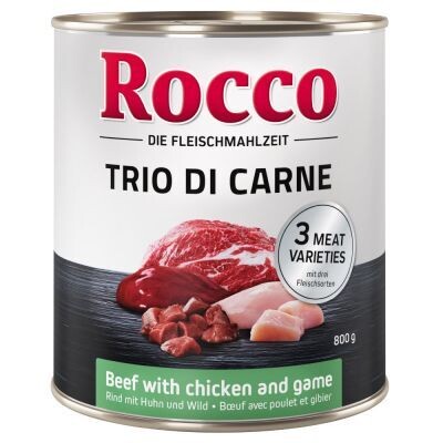 Rocco • Classic • Trio di Carne • Beef with Chicken &amp; Game
