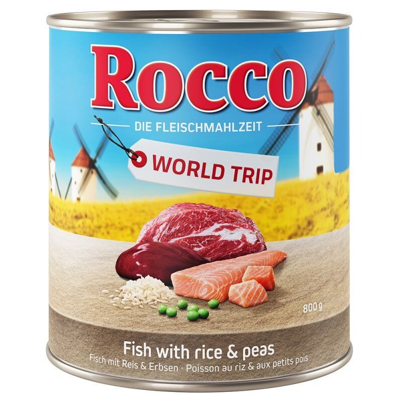 Rocco • World Trip • Spain • Fish with Rice & Peas