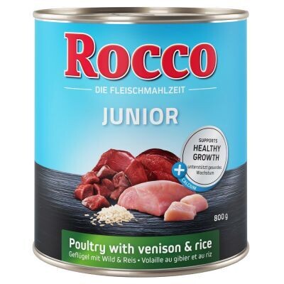 Rocco • Junior • Poultry with Venison & Rice
