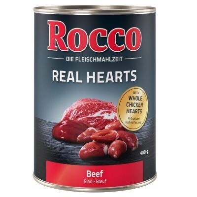 Rocco • Real Hearts • Beef with whole Chicken Hearts