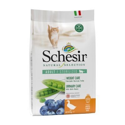 Schesir • Natural Selection • Sterilized • Weight Care/Urinary • Duck