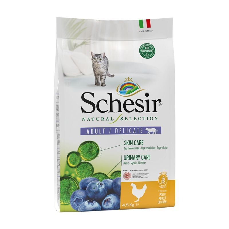 Schesir • Natural Selection • Delicate • Skin Care/Urinary Care • Chicken
