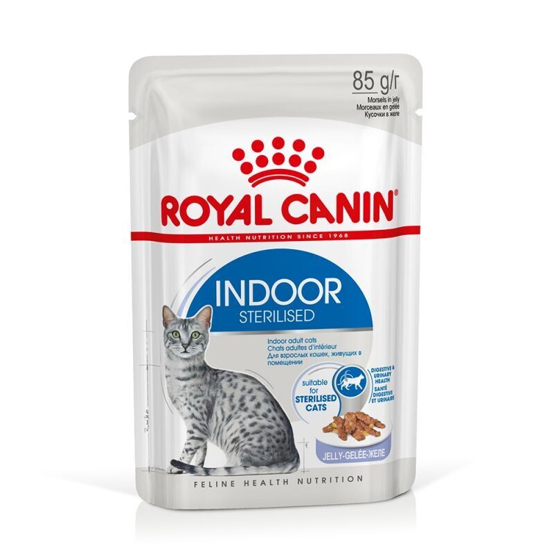 Royal Canin • Health Nutrition • Indoor Sterilised 7+ • in Jelly