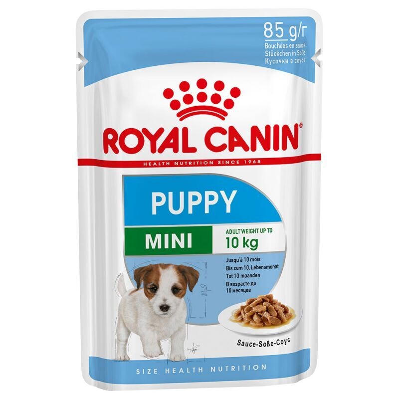 Royal Canin • Size Health Nutrition • Mini Puppy • Chunks in sauce
