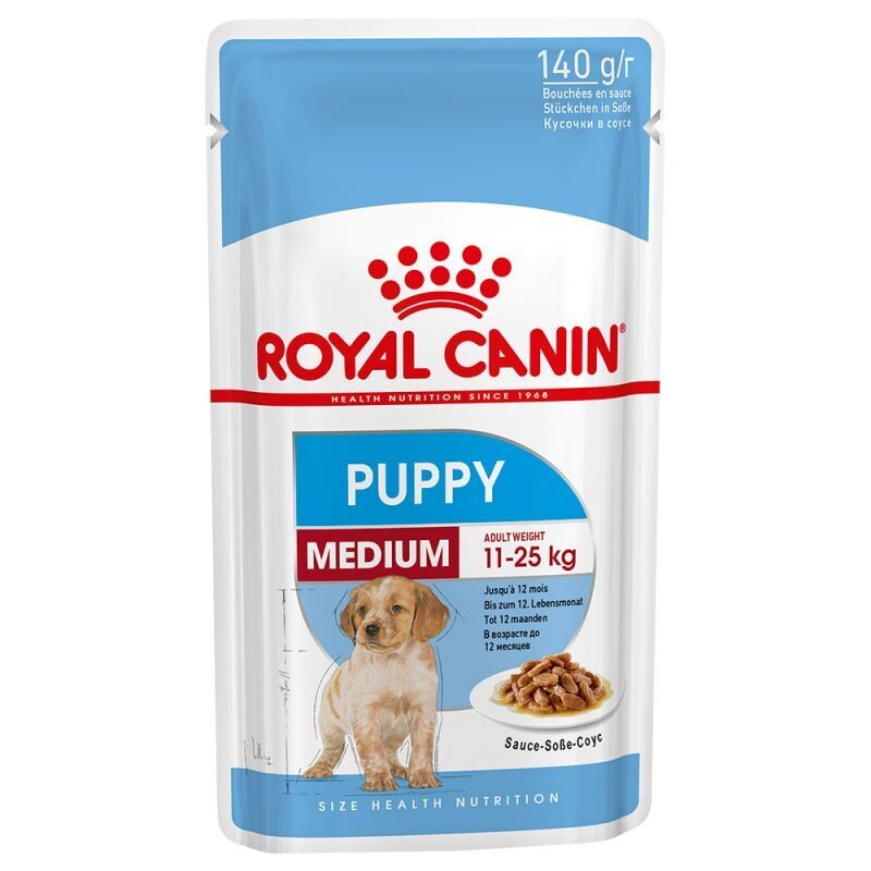 Royal Canin • Size Health Nutrition • Medium Puppy • Chunks in sauce