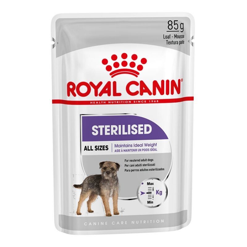 Royal Canin • Canine Care Nutrition • Sterilised Wet • Mousse