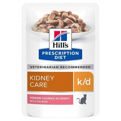 Hill's • Prescription Diet • Kidney Care • k/d • with Salmon