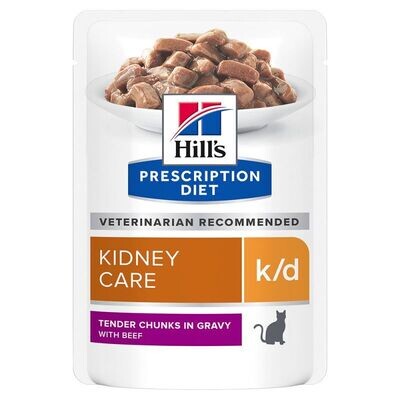 Hill's • Prescription Diet • Kidney Care • k/d • with Beef