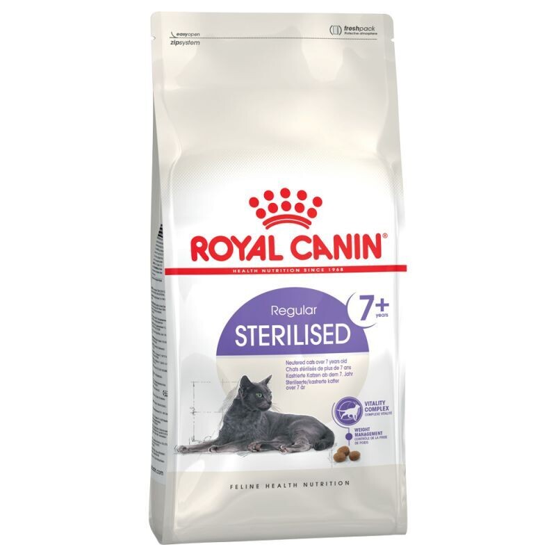 Royal Canin • Health Nutrition • Regular • Sterilised 7+