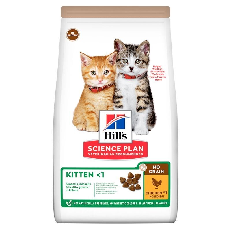 Hill's • Science Plan • Kitten <1 • No Grain • Chicken