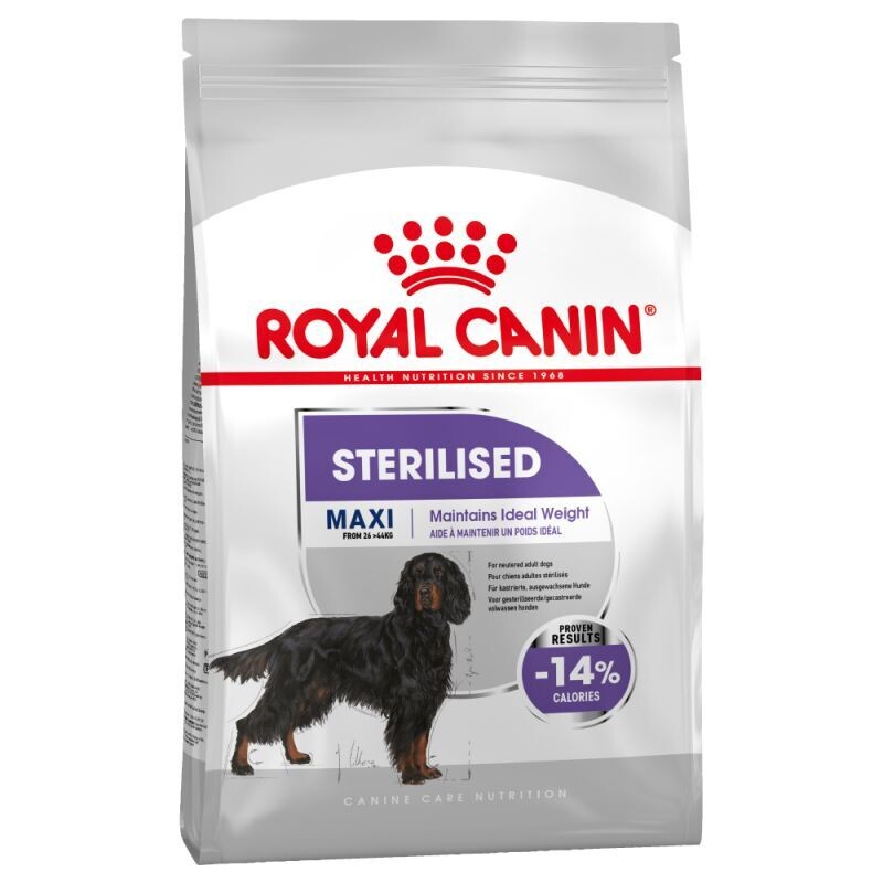 Royal Canin • Canine Care Nutrition • Sterilised • Maxi