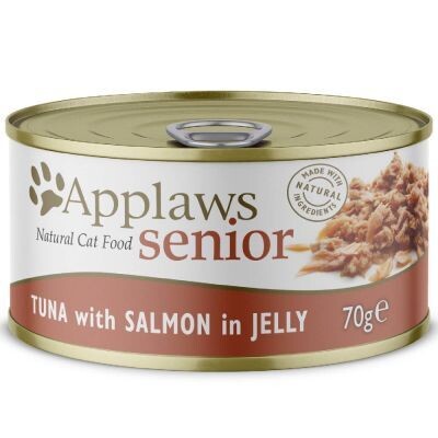 Applaws • in Jelly • Tuna with Salmon • Senior