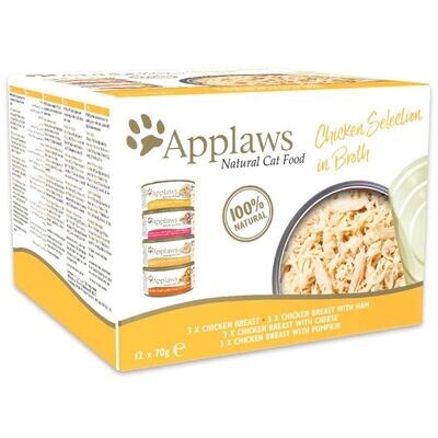 Applaws • in Broth • Chicken Selection • Mix