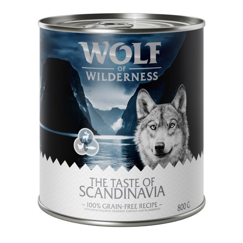 Wolf of Wilderness • The Taste of • Scandinavia • Reindeer, Salmon, Chicken