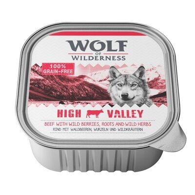 Wolf of Wilderness • Grain Free • High Valley • Beef with Wild Berries, Roots and Wild Herbs