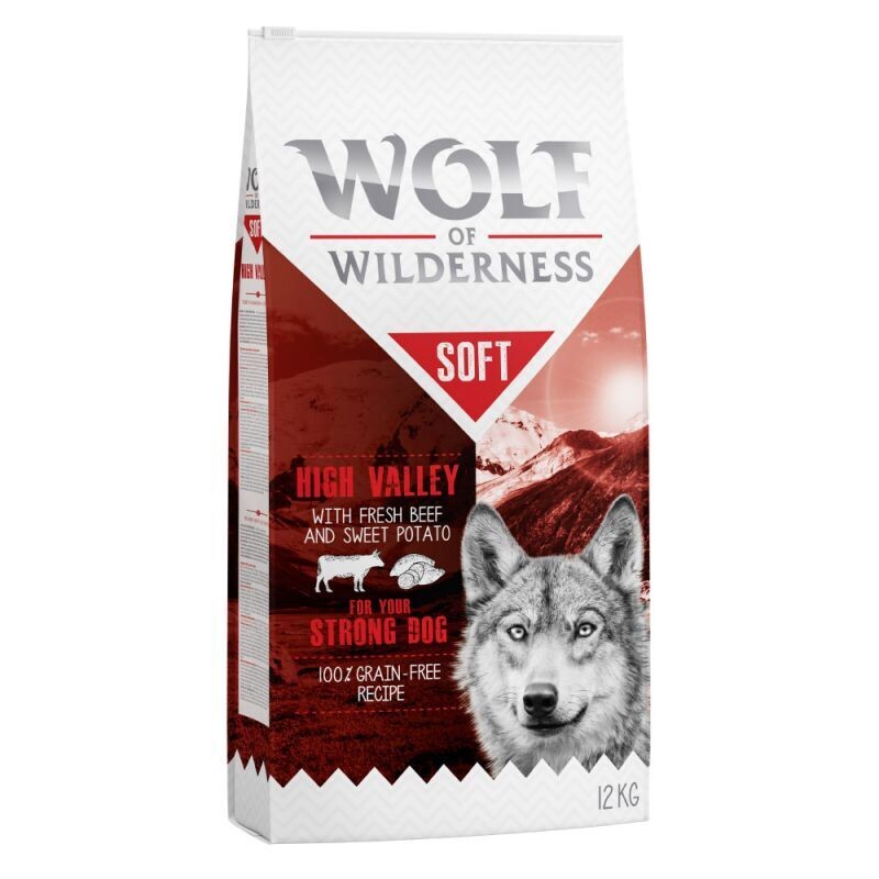 Wolf of Wilderness • Soft • High Valley • With Fresh Beef and Sweet Potato
