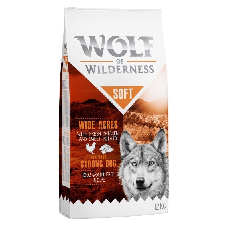 Wolf of Wilderness • Soft • Wide Acres • With Fresh Chicken and Sweet Potato
