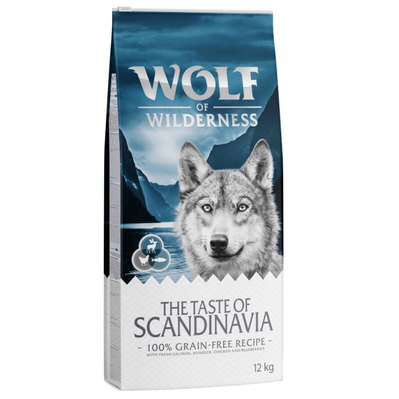 Wolf of Wilderness • The Taste Of • Scandinavia • with Reindeer, Chicken &amp; Salmon