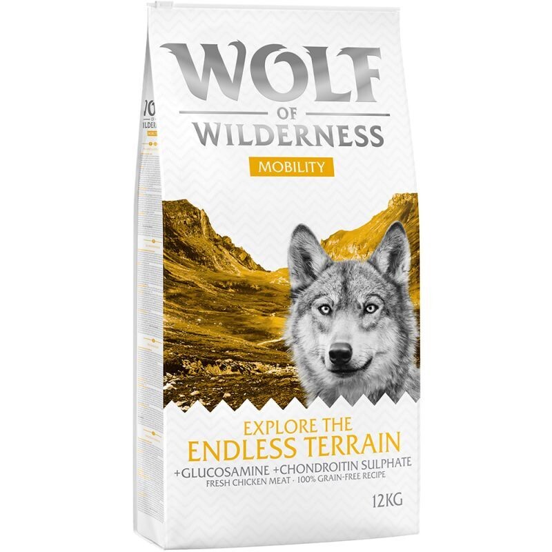 Wolf of Wilderness • Mobility • Explore The Endless Terrain • Fresh Chicken Meat + Glucosamine + Chondrotin Sulphate