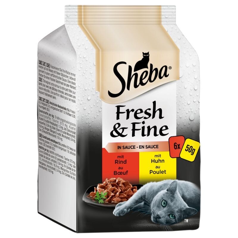 Sheba • Fresh & Fine • in Sauce • Feine Vielfalt