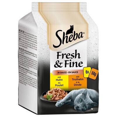 Sheba • Fresh & Fine • in Sauce • Geflügel Variation