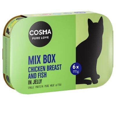 Cosma • Original • in Jelly • Mix Box • Chicken Breast and Fish