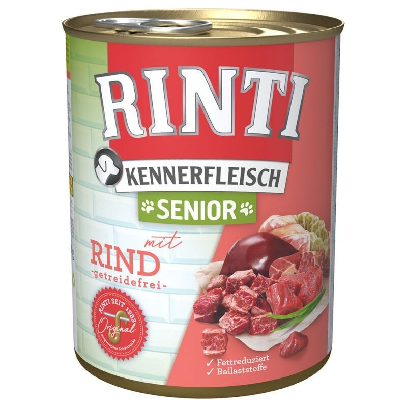 Rinti • Kennerfleisch • Senior • mit Rind
