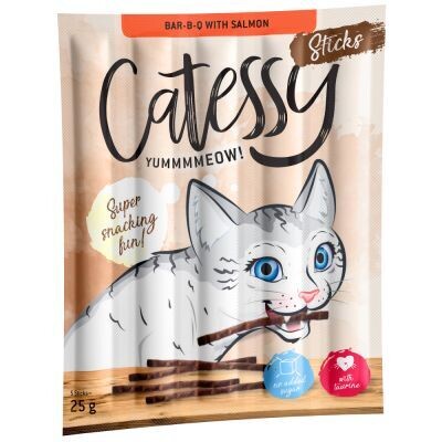 Catessy • Katzensticks • Bar-B-Q mit Lachs