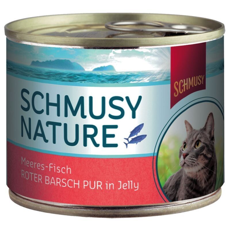 Schmusy • Nature • Meeres-Fisch • in Jelly • Roter Barsch Pur