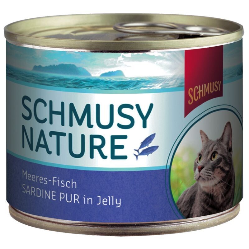 Schmusy • Nature • Meeres-Fisch • in Jelly • Sardine Pur