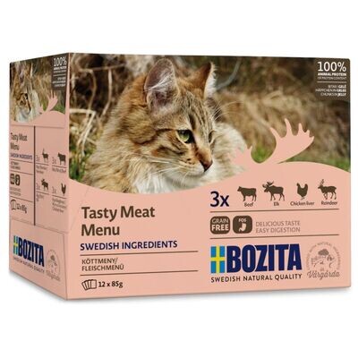 Bozita • Chunks in Jelly • Tasty Meat Menu